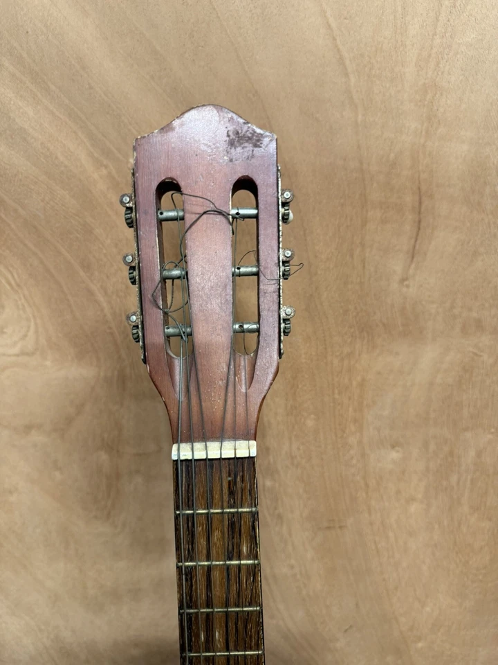 Classical Acoustic Guitar Montano by Takamine No.201  Folk Japan Made #370 - Image 4 of 4