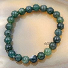 8mm Handmade Natural Gemstone Round Beads Stretchy Bracelets 7.5 inches