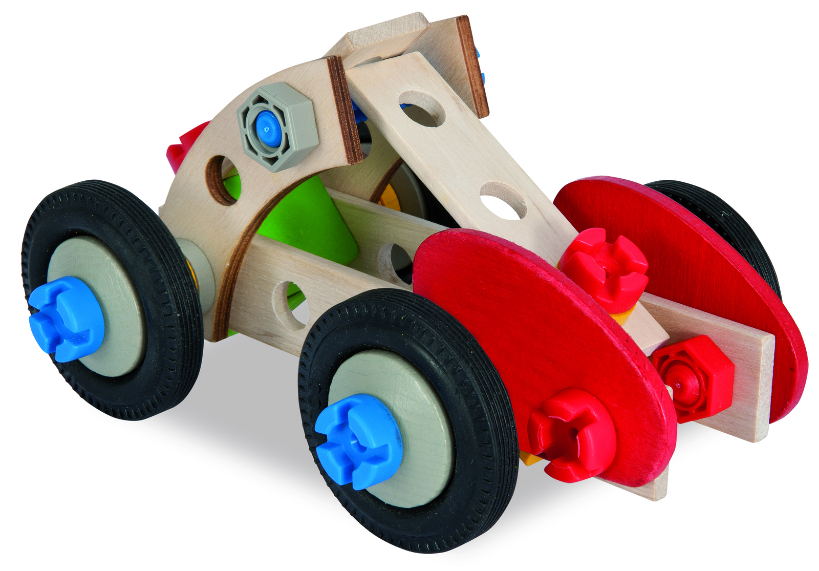 Thumbnail - Eichhorn Eh Constructor Rennauto 50 Tlg. Buchenholz