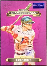 Bobby Dalbec Boston Red Sox - 2021 Diamond Kings Baseball Debut Artist's Proof