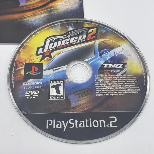 JUICED 2: Hot Import Nights - PS2 Sony PlayStation 2 2007 con manual ¡PROBADO! - Imagen 2 de 23