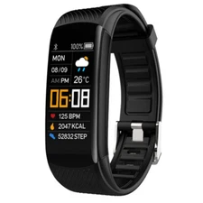 Men Sport Watch Bluetooth Blood Pressure Heart Rate Monitor Smart Wrist Watches