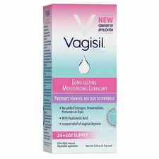 Vagisil Prohydrate Personal Lubricant Internal Disposable Applicators 8 Count