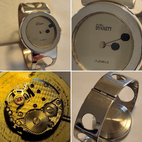 Vintage MCM 1960s-70 Era 17 jewel Royal Dynasty Ladies Watch Working