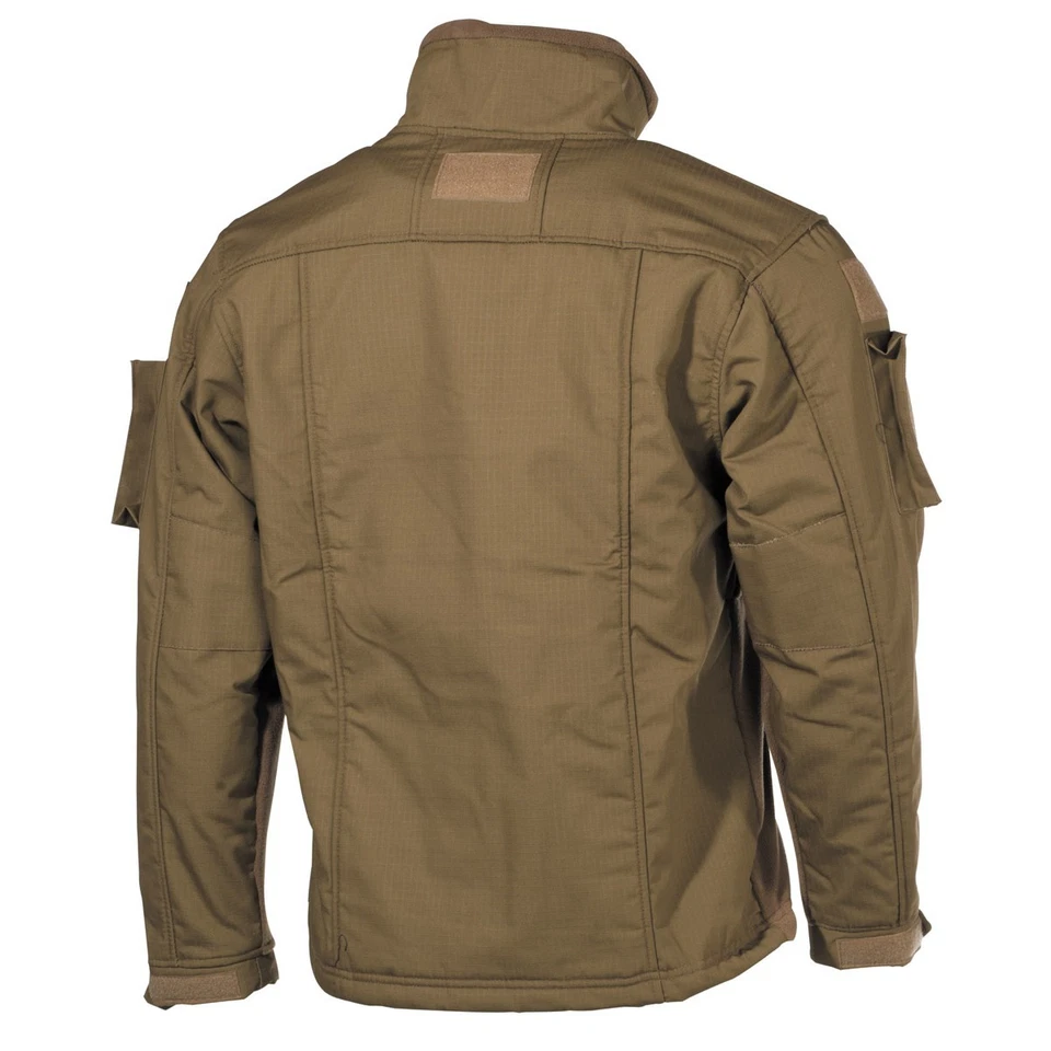 Professional Tactical Military Fleece Jacket COMBAT - High Defense - Coyote - Image 2 of 3