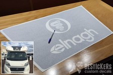 1 adesivo nero per restauro muso (in alto) camper caravan ELNAGH T-Loft