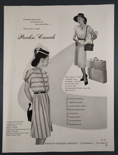 1946 Peerless Casuals Print Ad ~ Peerless Tailored Dresses, New York, NY
