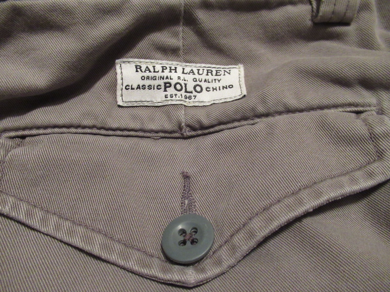 Vintage Polo Ralph Lauren Cargo Shorts Mens Olive… - image 9