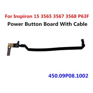 For   Inspiron 3562 3565 Laptop Power Button Board w/ Cable 450.09P08.1002 #E2