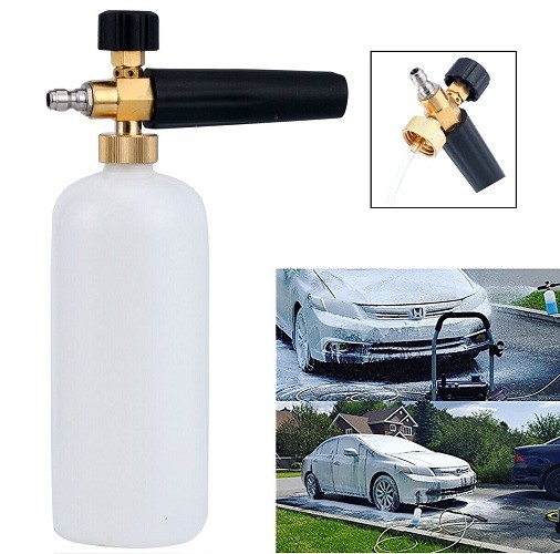 Car Foam Gun >> 1 4 Adjustable Snow Foam Lance Cannon Washer Bottle Pressure Car Wash Bottlejet Car Foam Gun >> 1 4 Adjustable Snow Foam Lance Cannon Washer Bottle Pressure Car Wash Bottlejet