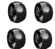  4 pack Cub Cadet Mower Deck Wheels - XT1 - XT2 - GT50 GT54 LT50 GX54 LX50