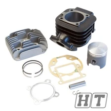 Cylinder Head Top Performances Trophy Black 50CC AC for scooters