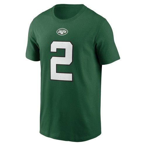 Nike Kids' NFL New York Jets Zach Wilson 2 Name & Number Tshirt, Green