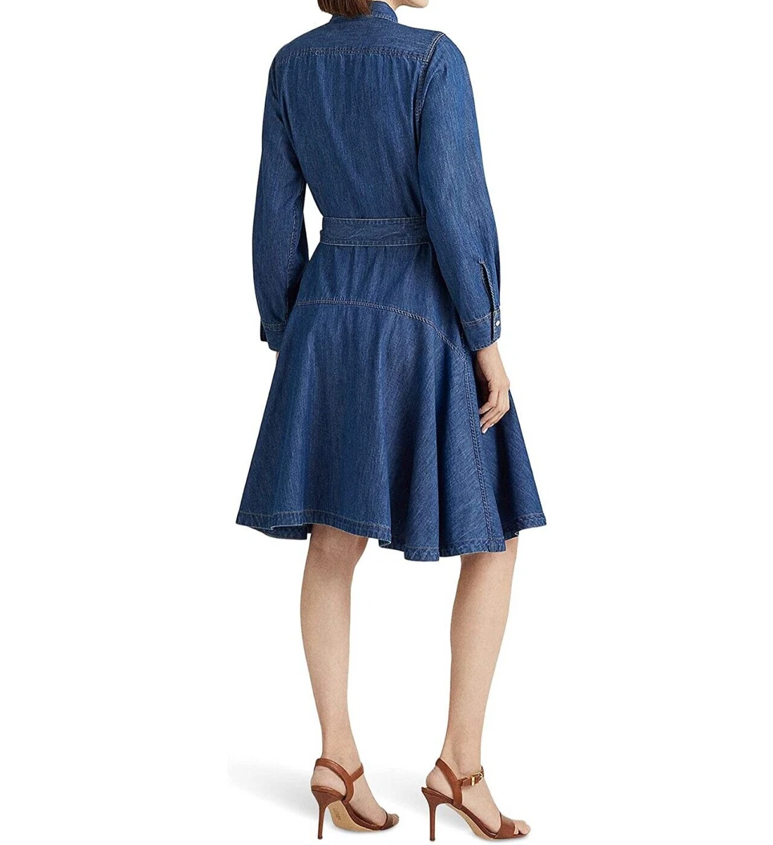 lauren denim shirtdress
