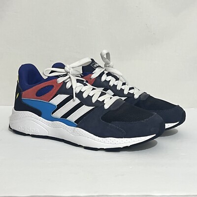 Adidas Cloudfoam Blue Chaos Legend Ink Shock Red Men's Running Shoes 9 US -  MINT | eBay