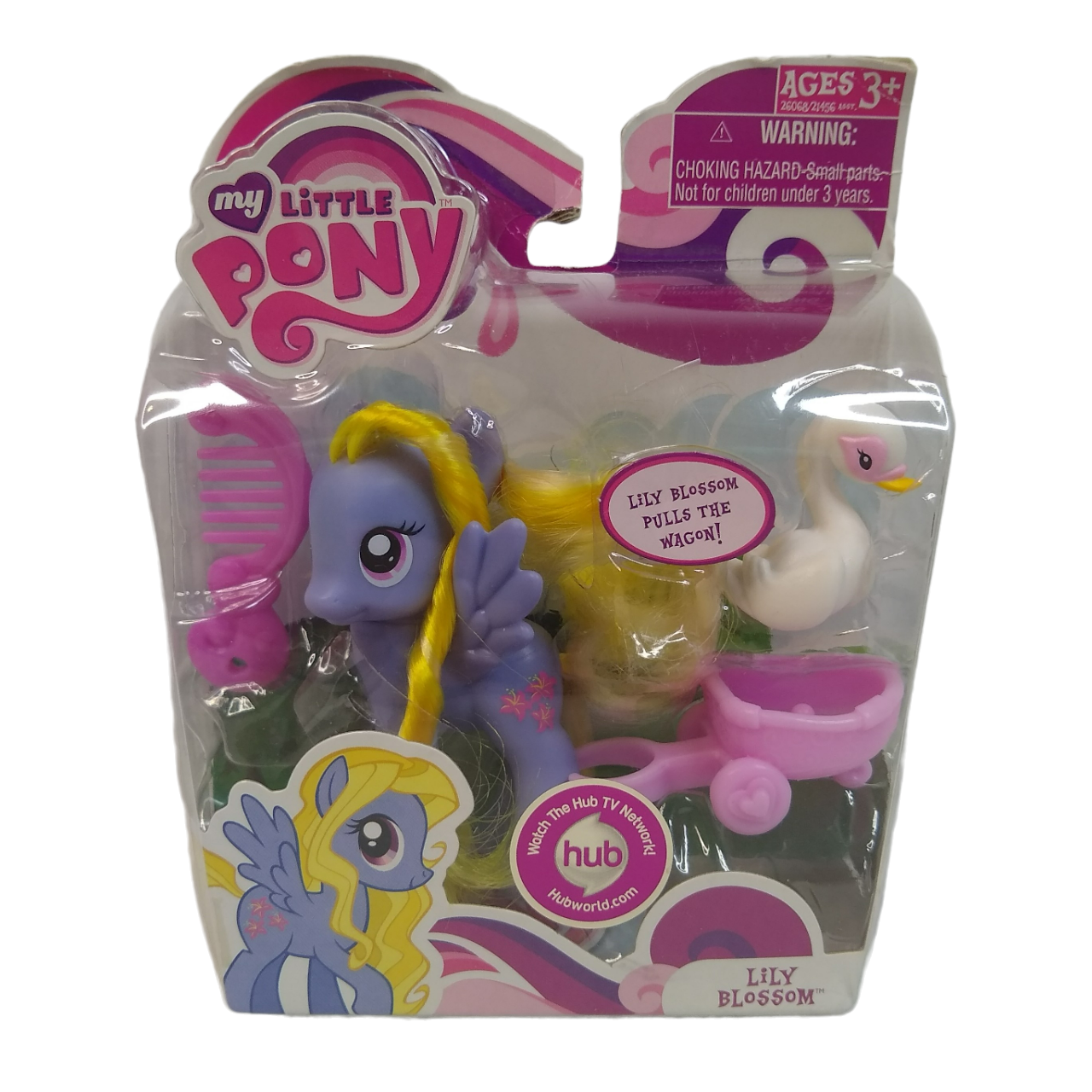 Hasbro My Little Pony Lily Blossom Friendship Is Magic G4 Figure Wagon