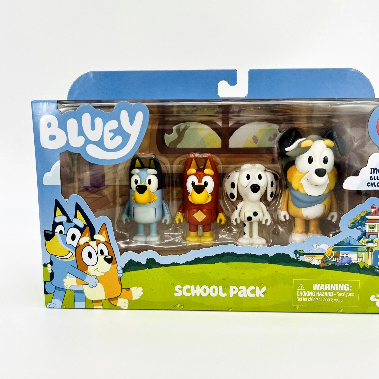 BLUEY School Pack Rusty Chloe Calypso Bluey Grelly USA