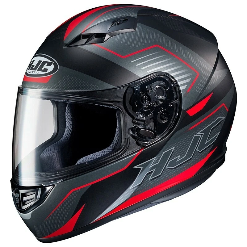 Motorcycle Helmet HJC Cs-15 Trion Mc1 Black Red Helmet Casque Integral Helm