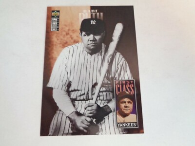 1996 Upper Deck Collector's Choice First Class Yankees Babe Ruth