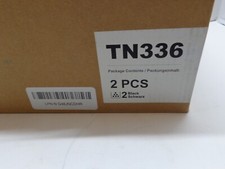 2 Black Toner Cartridges TN336, HL-L8350CDW MFC-L8850CDW MFC-L8600CDW