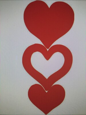 Red 3'n'1 Heart Tanning Stickers '' 50 Pack '' Spray Tanning, Tan Bed or Outdoors