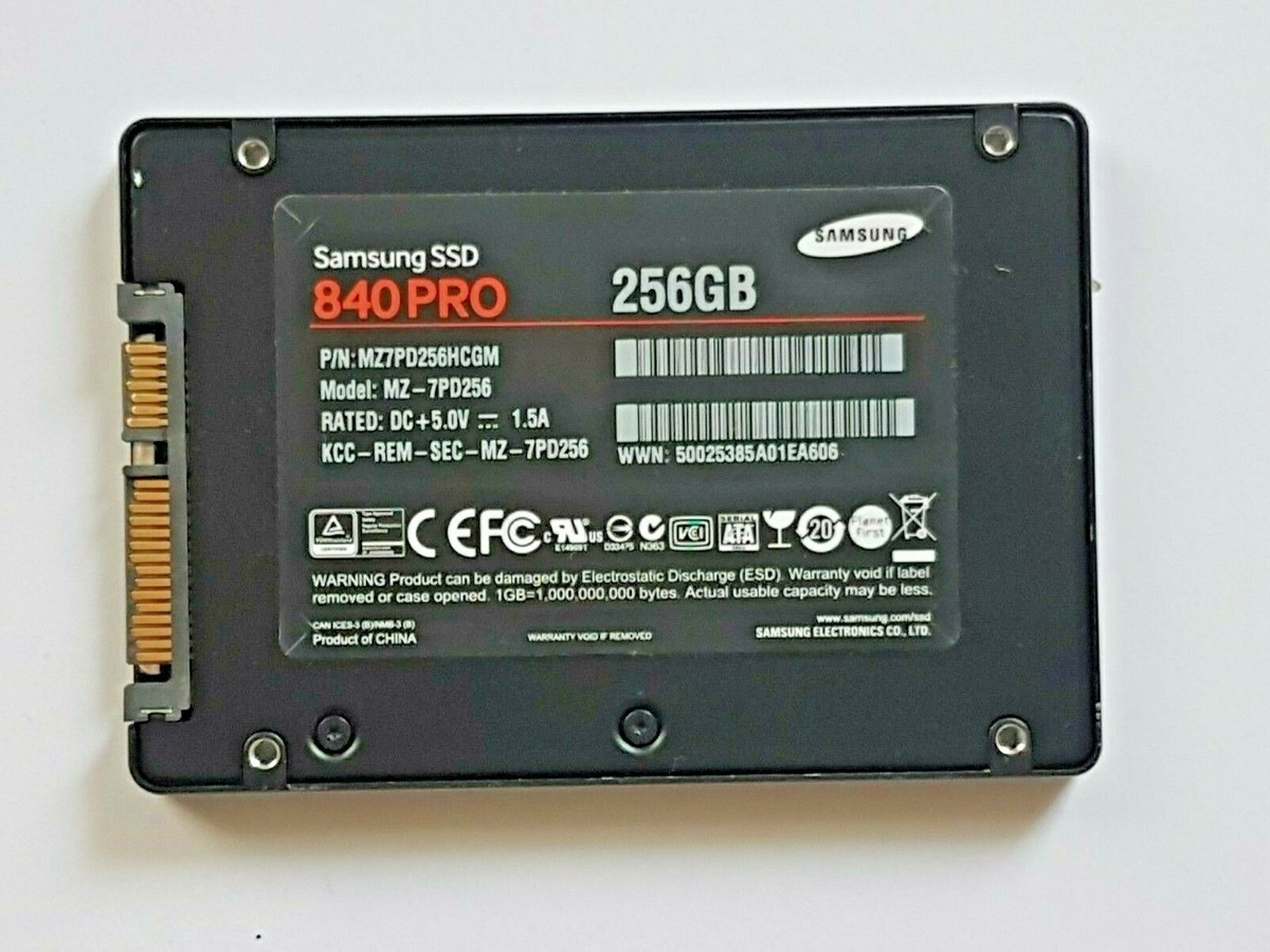 256 GB SATA Samsung SSD 840 PRO MZ-7PD256 Internal Hard Drive