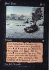 Soul Burn - Ice Age: #161, Magic: The Gathering Nm R109