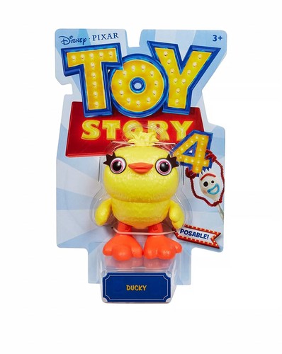 Disney Toy Story 4 Ducky 5 Inch Poseable Action Figure NEW IN STOCK - Picture 2 of 2