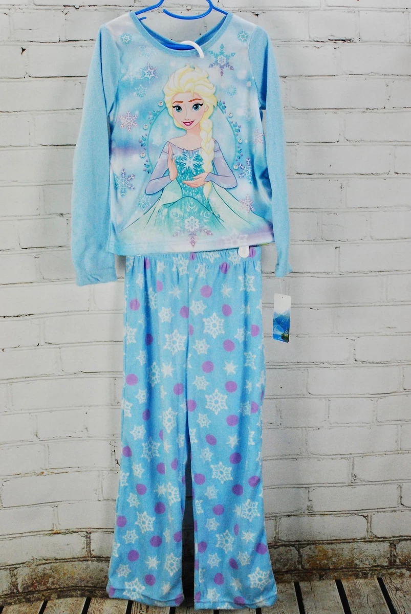 Fleece frozen online pajamas