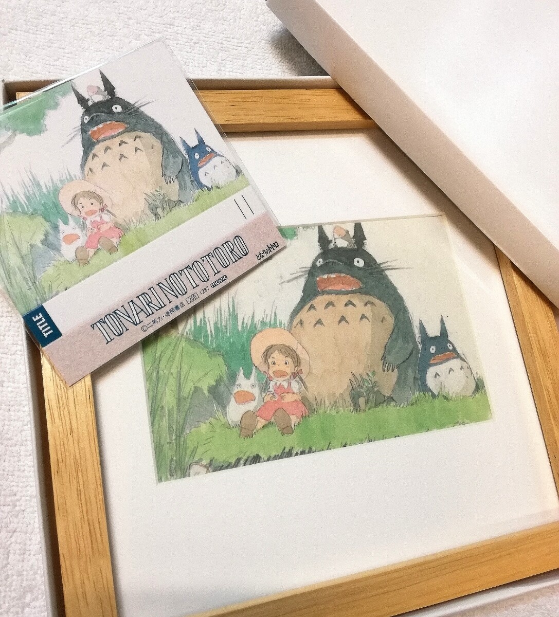 Studio Ghibli My Neighbor Totoro Framed Art and Cassette