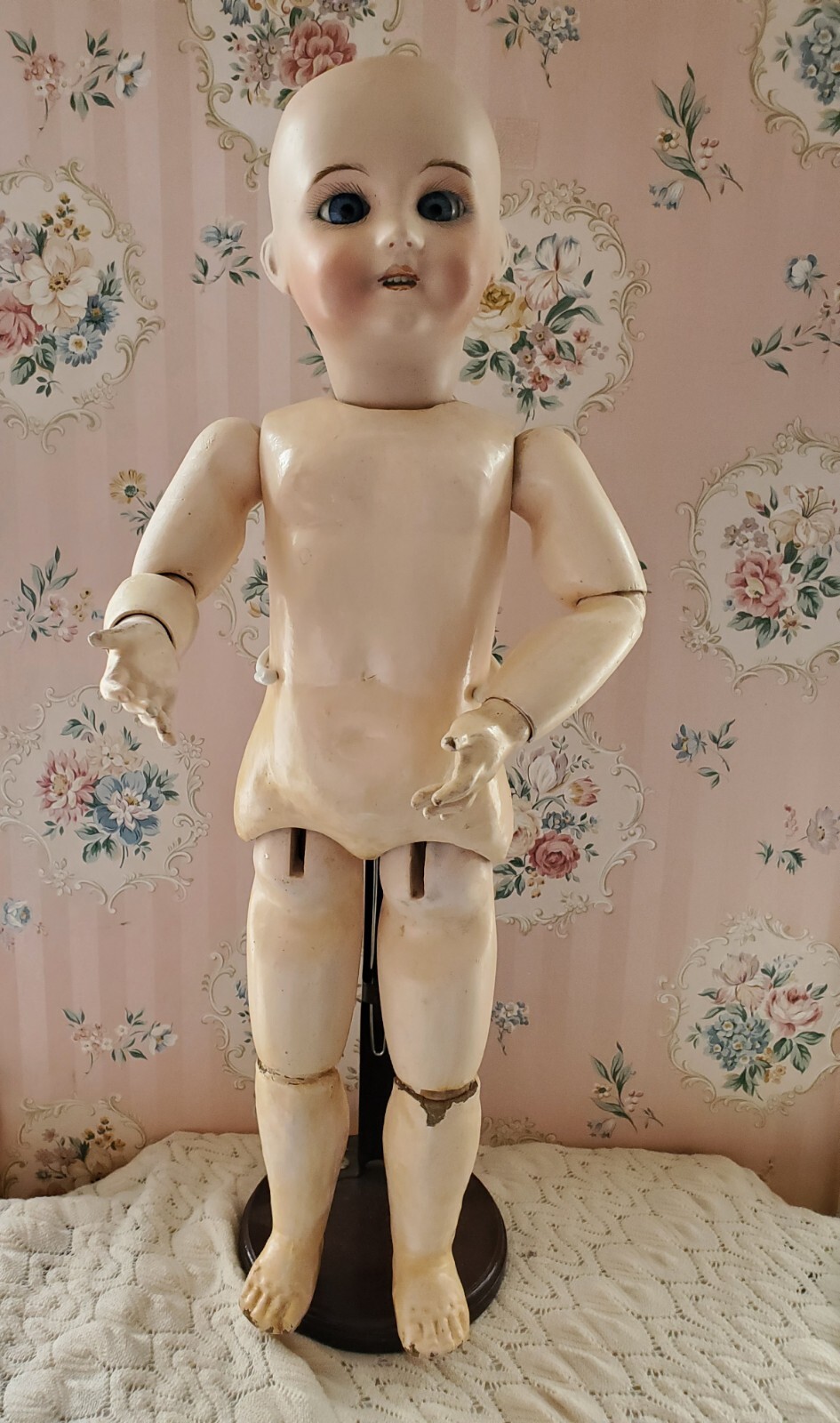 21" ANTIQUE FRENCH JUMEAU SFBJ PARIS Composition Or Pasteboard Papermache Doll. eBay