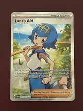 lana's aid pokemon card Lana's Aid 207/167 Sv06: Twilight Masquerade Holo for sale online