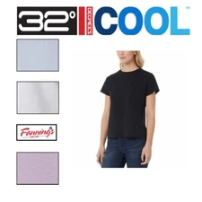 32 Degrees Cool Ladies' Ultra Soft Cotton Blend Tee SINGLES | G42