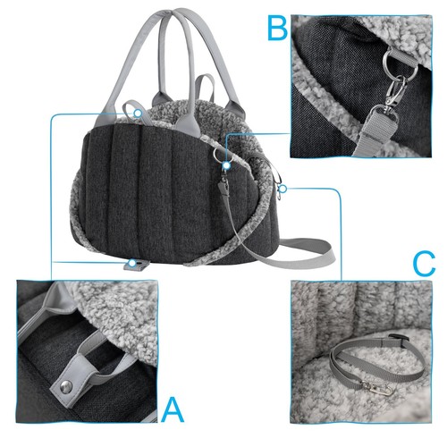 Transporttasche Hundetragetasche Katzentasche Hundetasche Hundetransport Katze - Bild 87 von 93