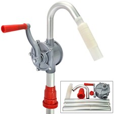 Kurbelfasspumpe 20l/min Handpumpe Kurbelpumpe Fasspumpe Alu Umf&uuml;llpumpe Pumpe