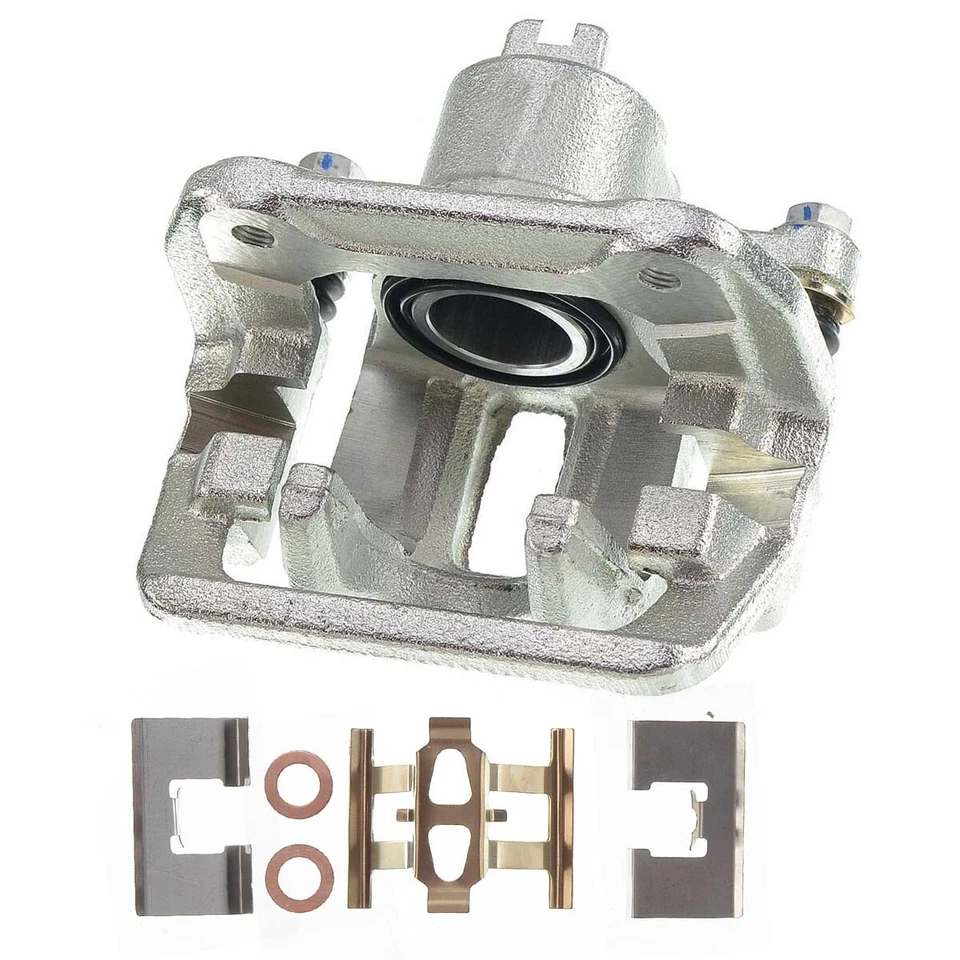 Пара суппортов заднего тормоза с кронштейном для Acura TL 1999-2008 CL Honda Element - Изображение 2 из 4