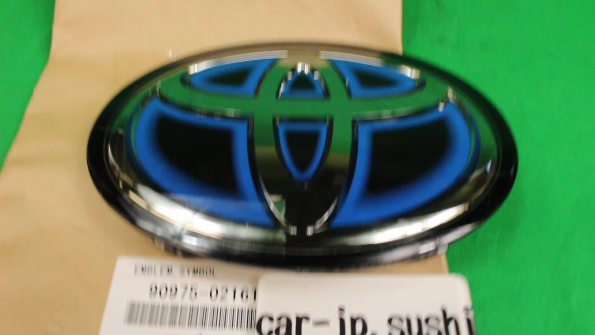 Toyota Genuine C-HR Corolla Cross Front Emblem NEW OEM 90975-02161