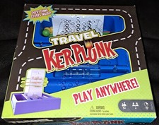 Mattel Games Travel Kerplunk – Gioco Da Viaggio Portatile Per Bambini 5+ Anni, Con Base E Contenitore Integrato