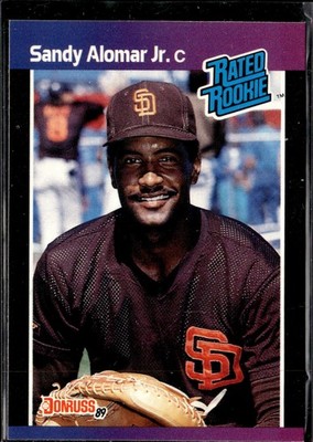 1989 Donruss Sandy Alomar Jr. #28 Rookie