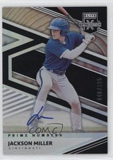 2020 Elite Extra Edition Prime Numbers A Signatures /195 Jackson Miller Auto nd3