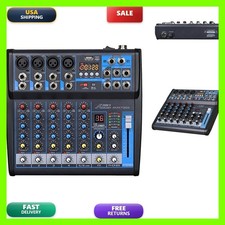 Audio 2000'S Amx7322 Six-Channel Audio Mixer Usb Interface Dsp