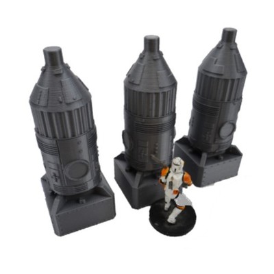 Novus Design Mini Buidling 28mm Research Pod (3D Print Version) Pack New