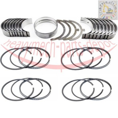 4LE2 Metal Kit+Piston Rings for Isuzu Hitachi 4LE2 EX70-3 ZX75US-3 ZX40U E70B