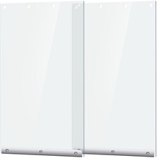 2 Pcs Dog Door Replacement Flaps 9.85 x 17.9 Inch Compatible with Dog Door Mo...