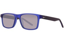 Nike Cheer DZ7380 480 Sunglasses Youth Kids Matte Game Royal/Silver Flash 49mm