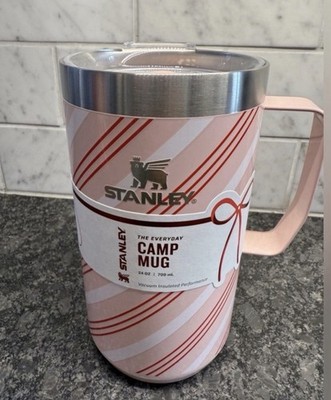 Stanley Strawberry Twist 24oz Everyday Camp Mug Target Holiday Exclusive! NWT