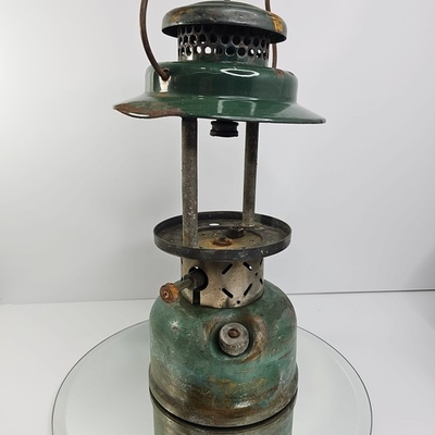 #ad #ad Vintage Coleman Lantern Major 236 1947 No Globe Mantle For Parts Repair Untested $59.19