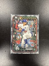 2024 Topps Holiday Holiday Tree #H103 Andy Pages Los Angeles Dodgers RC