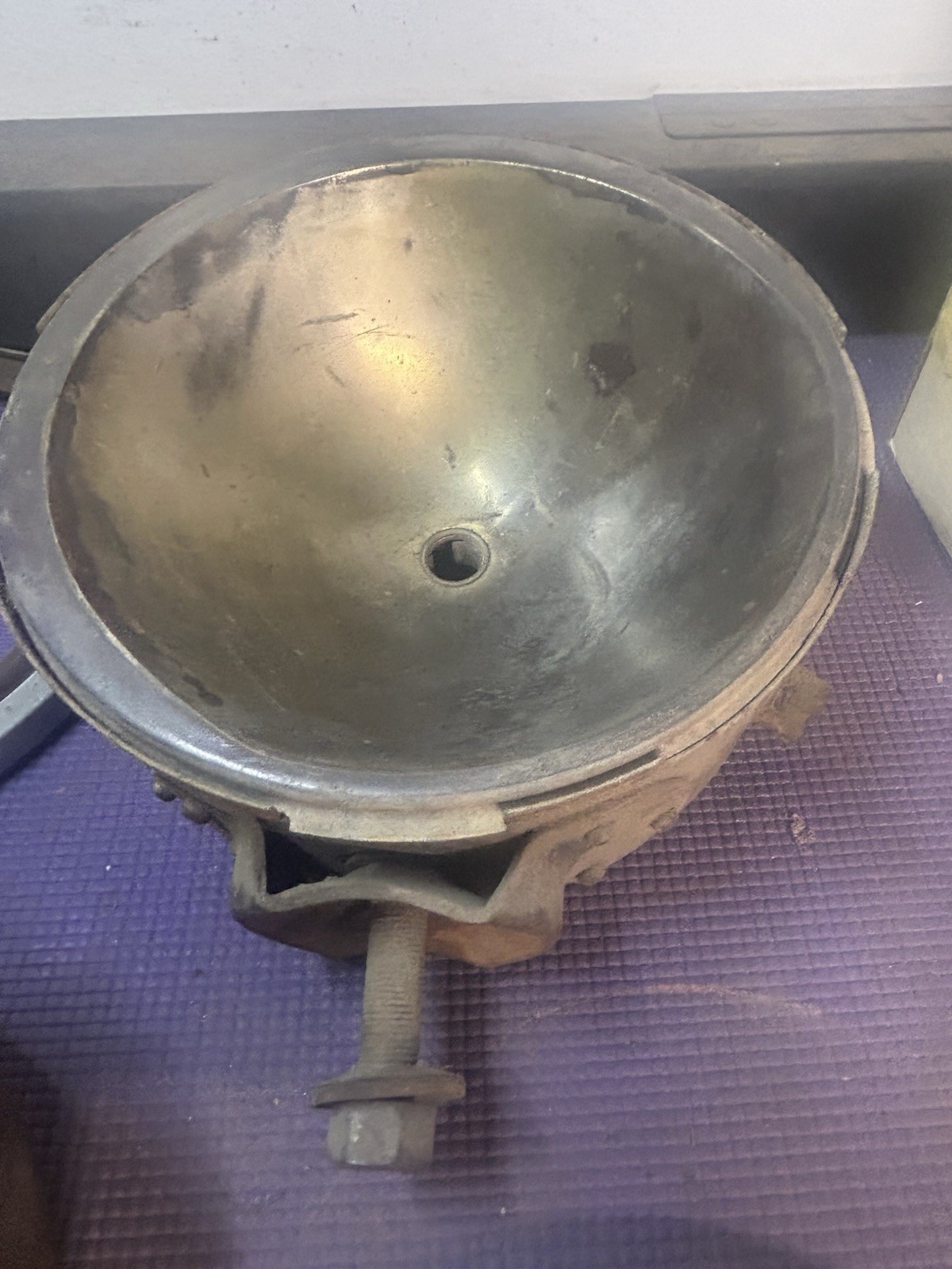 Antique 8" Drum Headlight Lamps Hot Rat Rod Custom 1910s 1920s Vintage Pancake