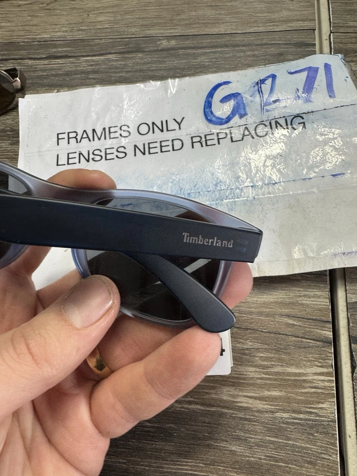 Marcos de plástico Timberland TB9063 91D azul mate 53-20-143 TB 9063 Foto 4 de 4